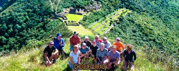 Parque arqueológico de Choquequirao en Cusco