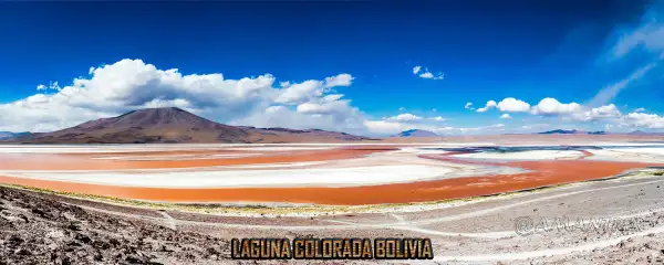 Laguna Colorada en Bolivia