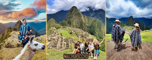 Explanada de la maravilla Machupicchu